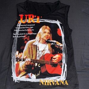 Nirvana Kurt cobain shirt